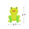 24 Pcs Foam Easter Animals and Egg Magnet Craft Kit, DIY Foam Magnet Craft Kits for Kids Party Favors Arts and Crafts Fun Home Activities, Easter Egg Hunt